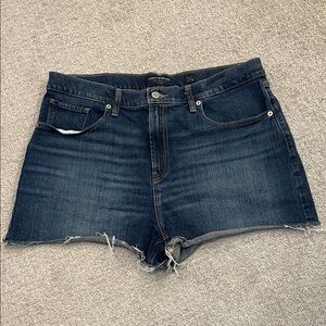 Lucky Brand Women's Dark Blue Jean Shorts